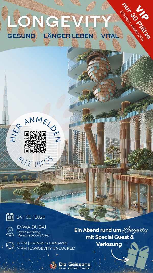 EYWA Longevity Abend in Dubai