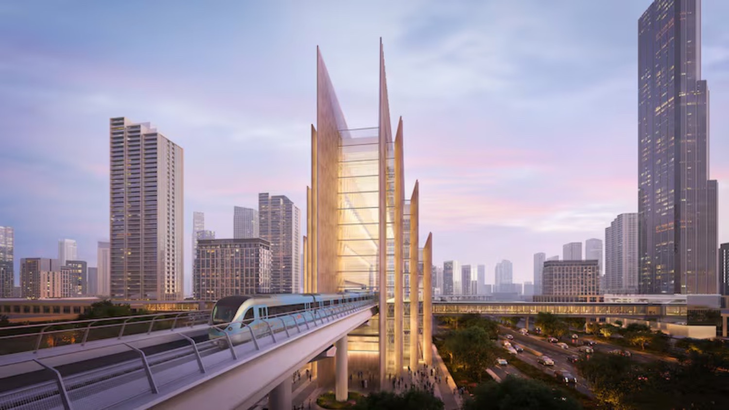 Dubaï : la station de métro la plus haute du monde | Die Geissens Real Estate | Luxus Immobilien mit Carmen und Robert Geiss – Die Geissens in Dubai